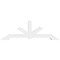 Ekena Millwork Vanguard Architectural Grade PVC Gable Bracket, 72"W x 24"H x 4"D x 4"F, 8/12 Pitch GBP072X24X0404VAN00 - alternate 2